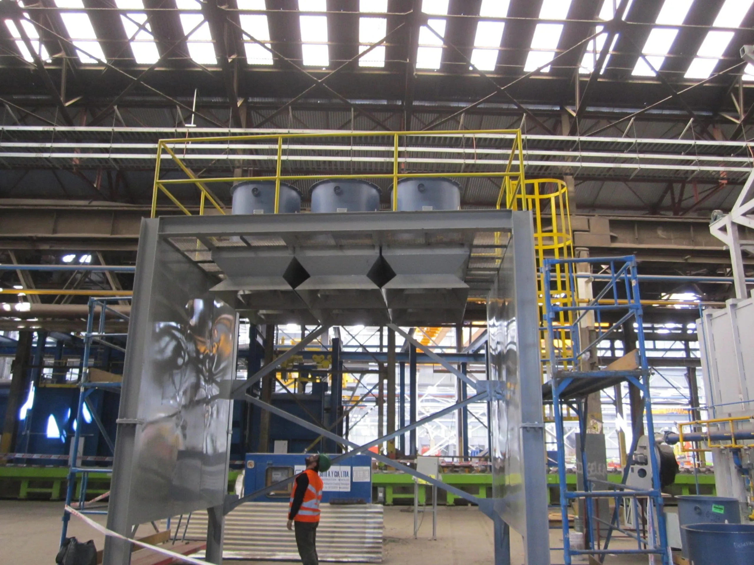 Sistema de Control enfriadores est�ticos n�1 y 2 para Talleres Elecmetal - Vista 1