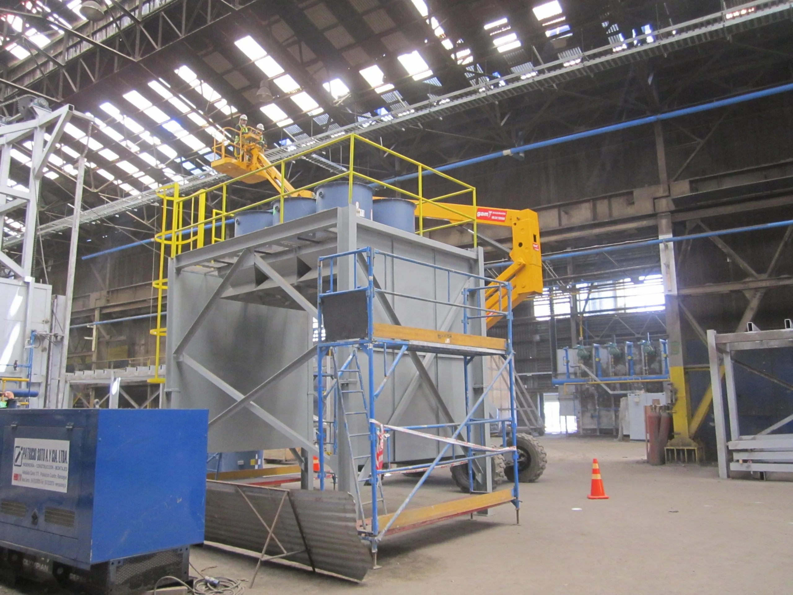 Sistema de Control enfriadores est�ticos n�1 y 2 para Talleres Elecmetal - Vista 2