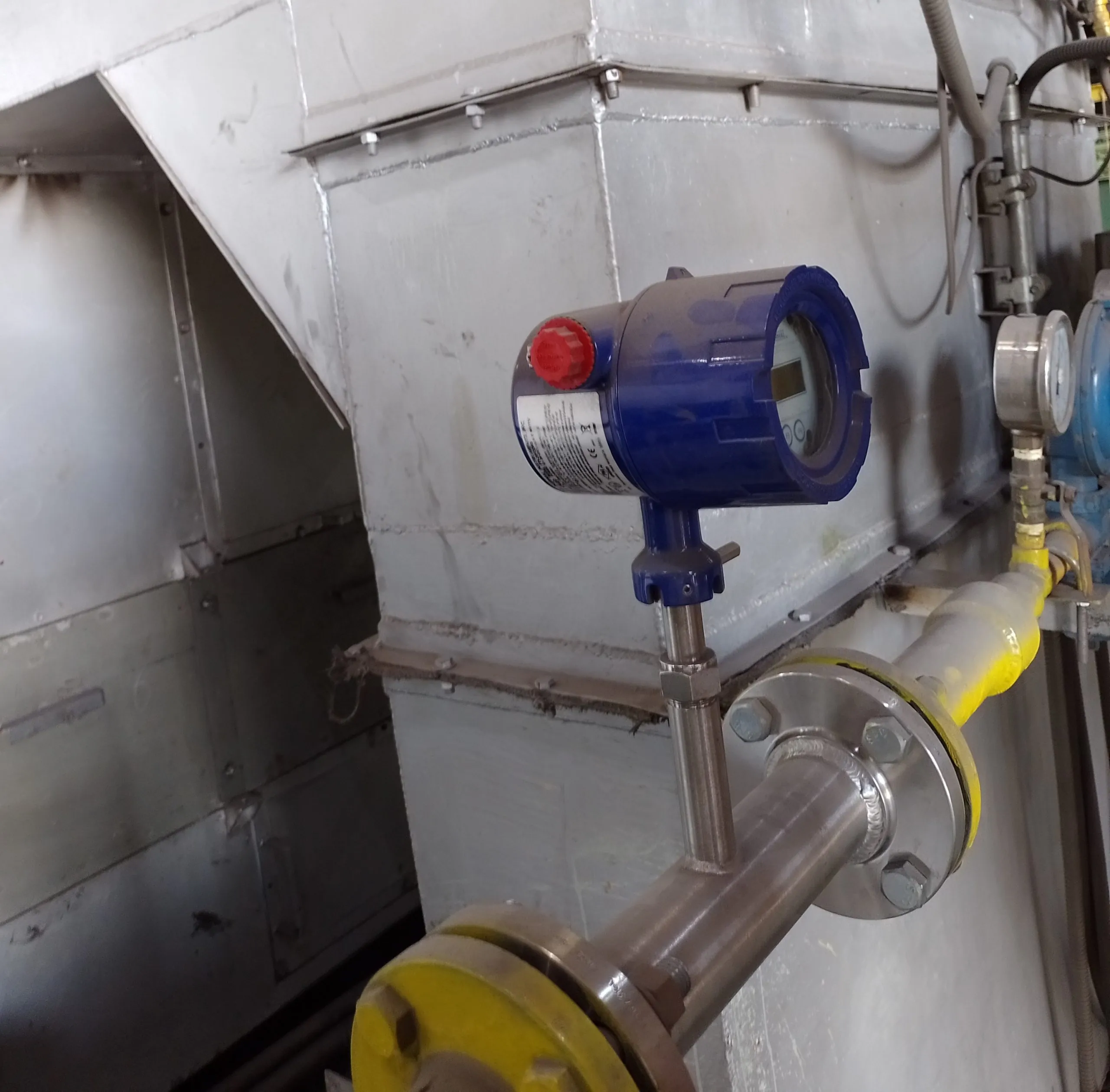 Sistema de medición de Flujo de Gas Natural para equipos de Proceso - Vista 2